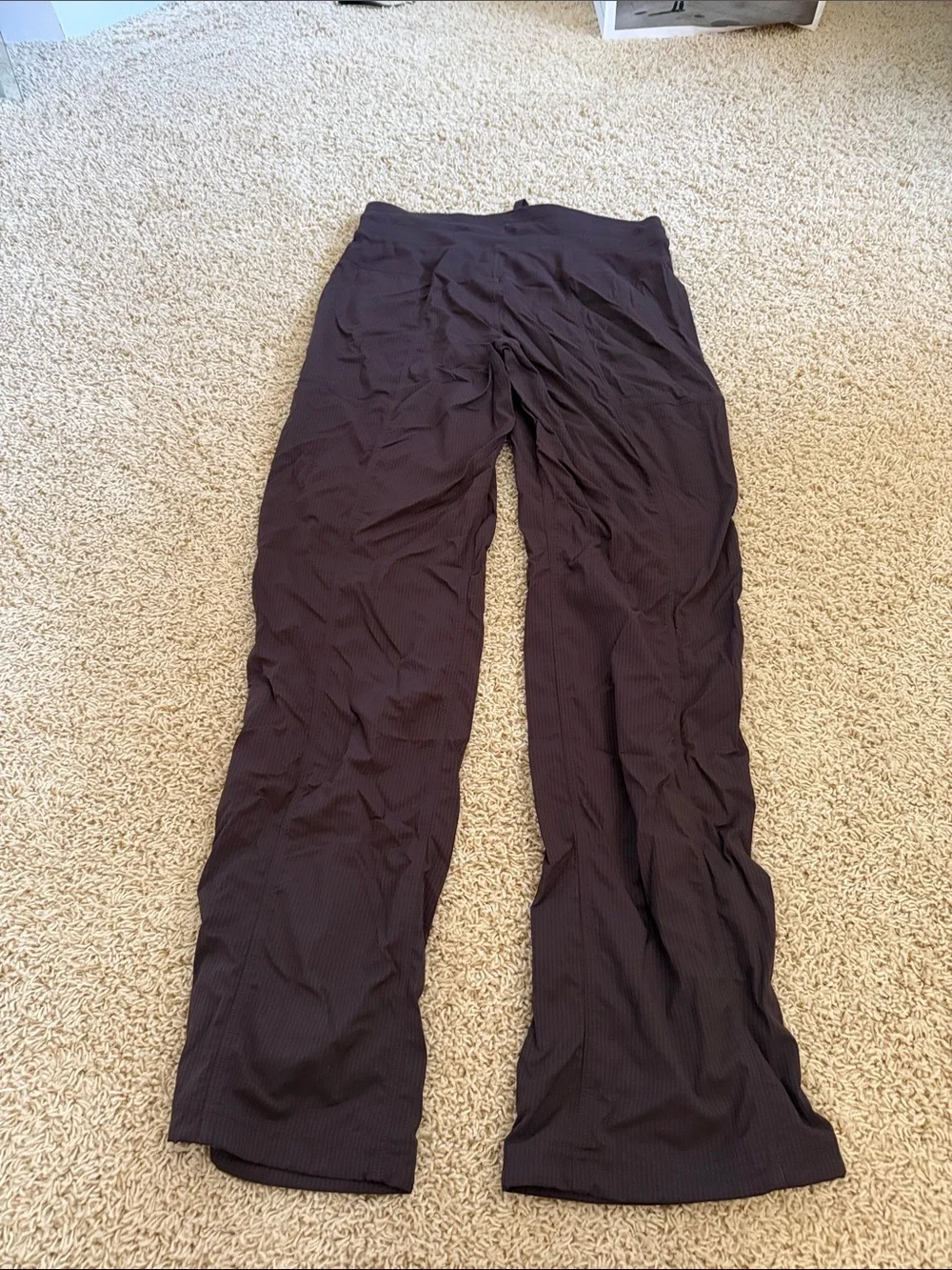 Women’s dance studio mid rise, pant regular espresso size 6